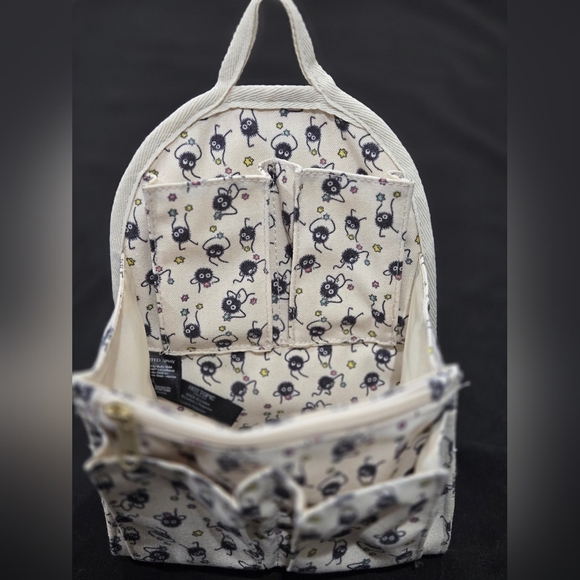 Studio Ghibli Soot Sprites Backpack Organizer - Picture 2 of 5
